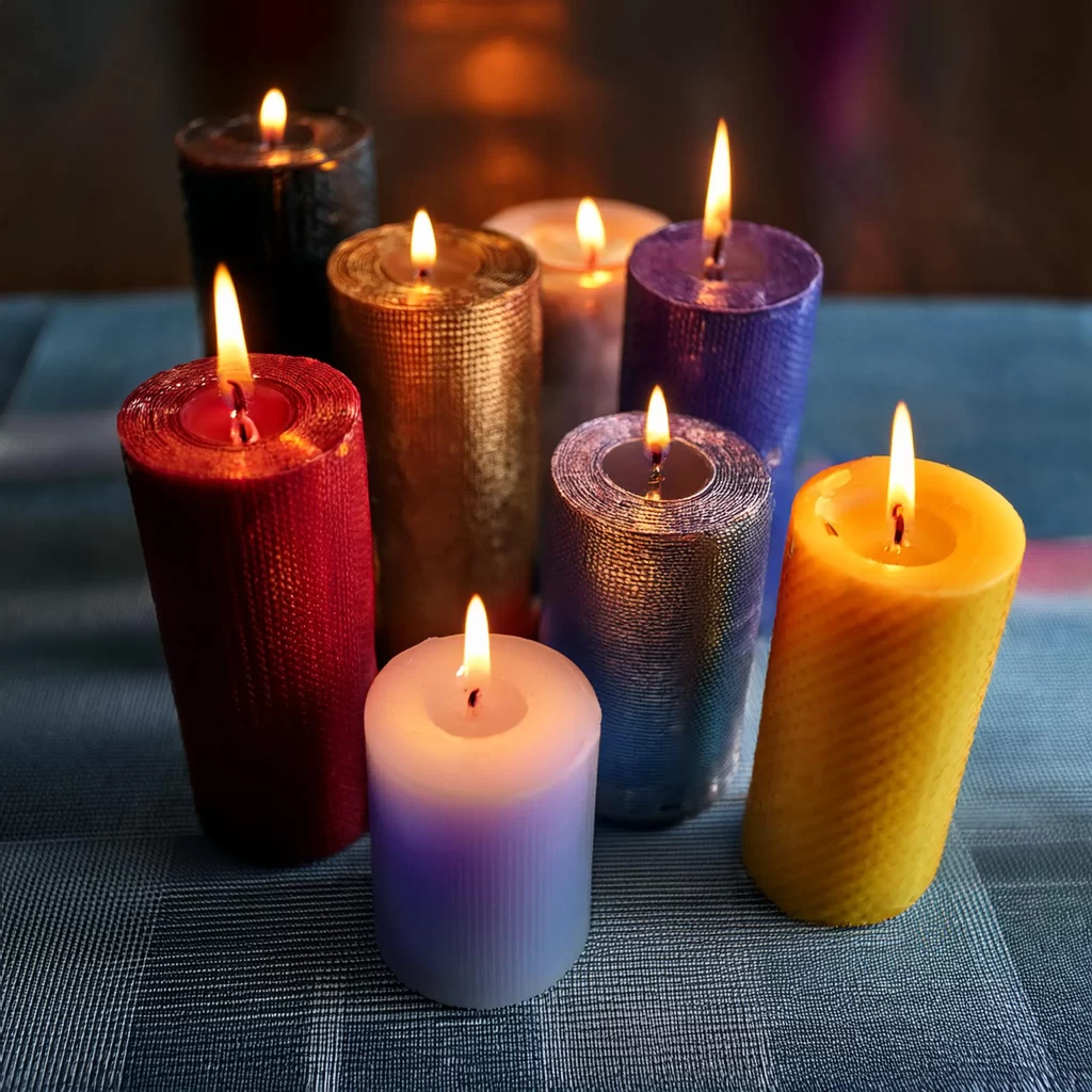 Color de velas esotéricas 